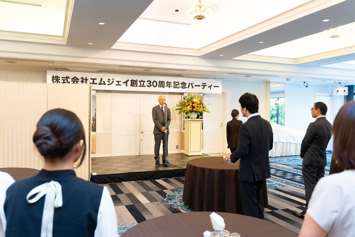 森田社長の挨拶