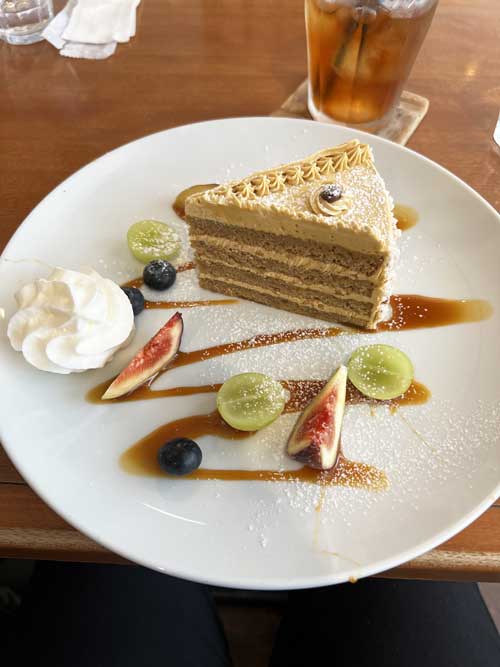四八珈琲のケーキ